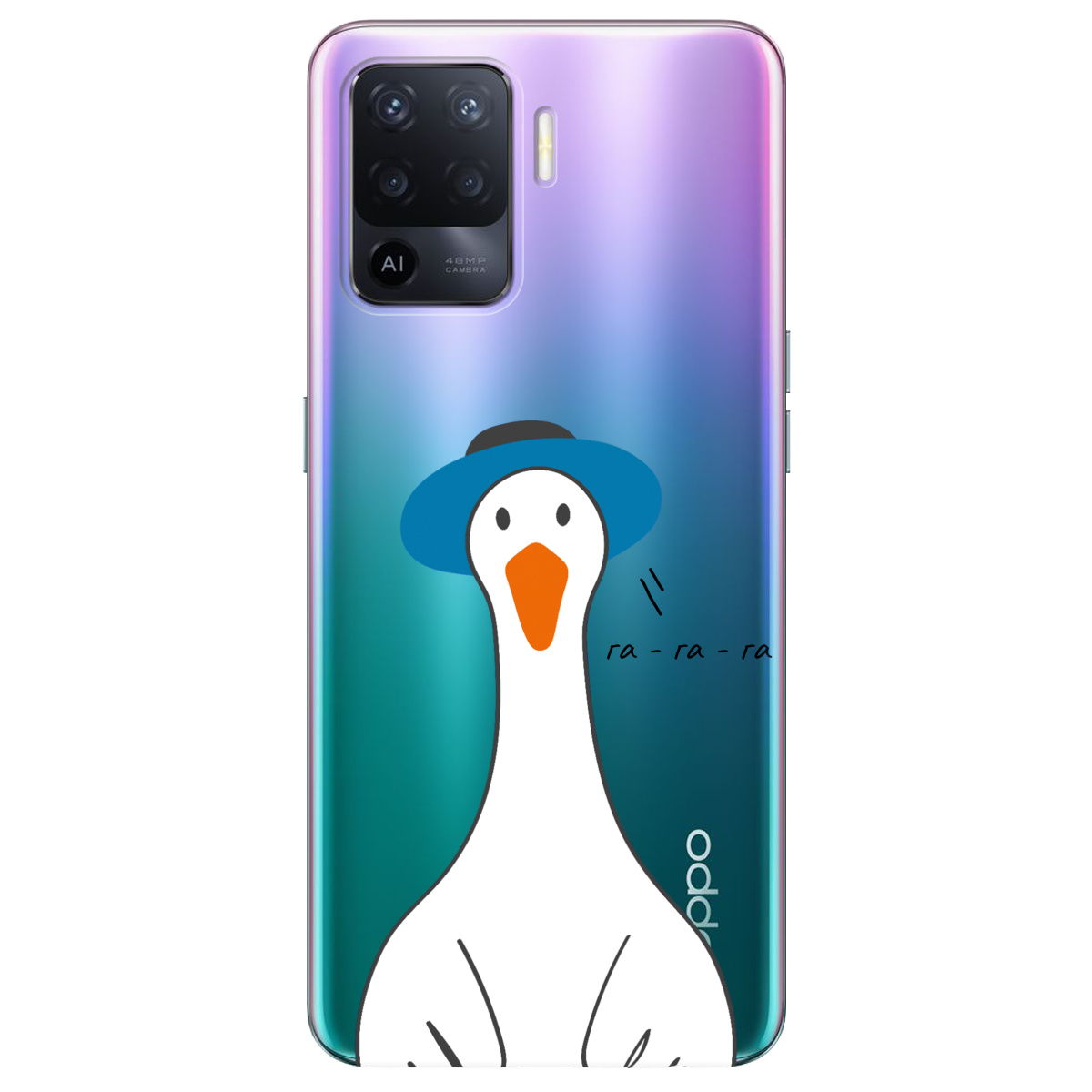 Чохол для Oppo Reno 5 Lite Га-га-га - фото 1 Чохол для Oppo Reno 5 Lite Га-га-га - фото 1 - Чохли для телефонів