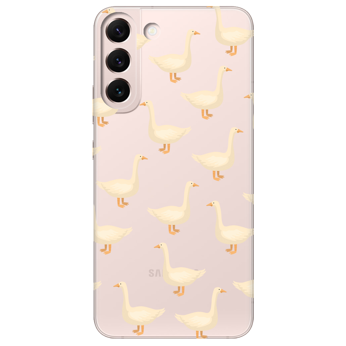 Чехол для Samsung Galaxy S22 Plus Гуси в тренде - фото 1 Чехол для Samsung Galaxy S22 Plus Гуси в тренде - фото 1 - Чехлы для телефонов