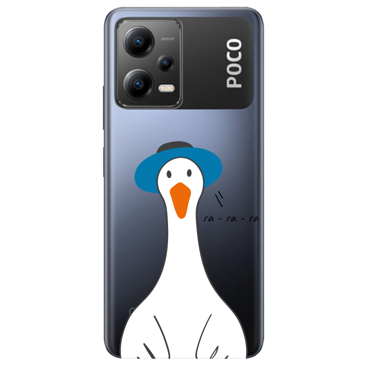 Чехол для Xiaomi Poco X5 5G Га-га-га - фото 1 - Чехлы для телефонов