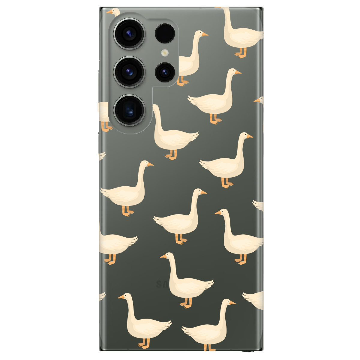 Чохол для Samsung Galaxy S23 Ultra Гуси в тренді - фото 1 - Чохли для телефонів
