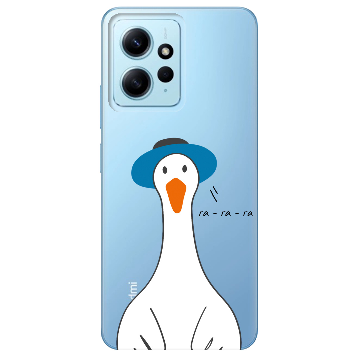 Чехол для Xiaomi Redmi Note 12 4G Га-га-га - фото 1 Чехол для Xiaomi Redmi Note 12 4G Га-га-га - фото 1 - Чехлы для телефонов