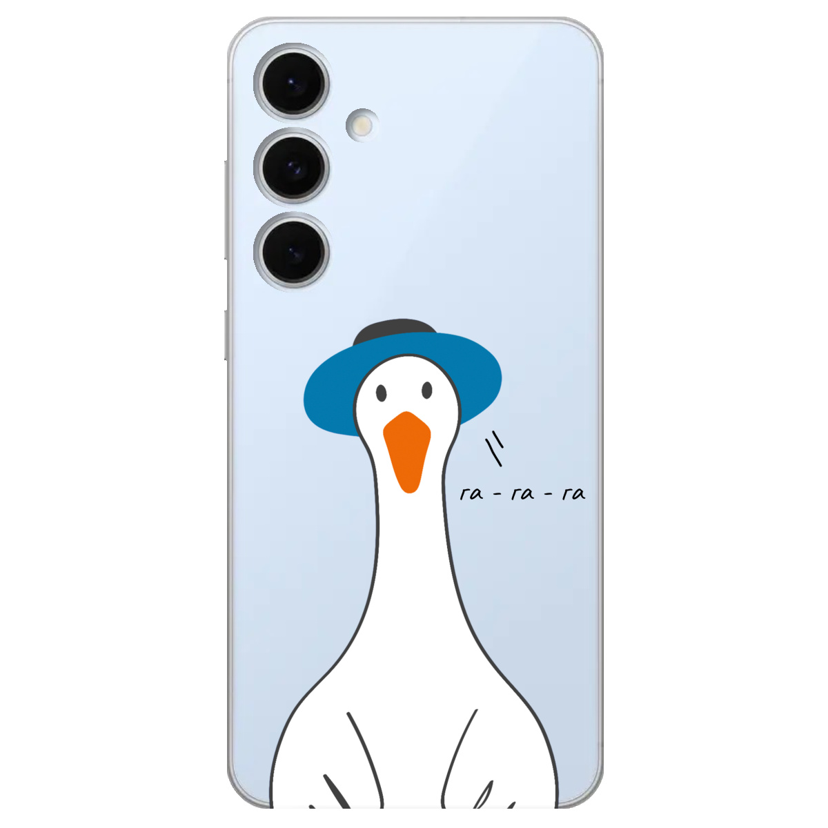 Чехол для Samsung Galaxy S24 FE Га-га-га - фото 1 - Чехлы для телефонов