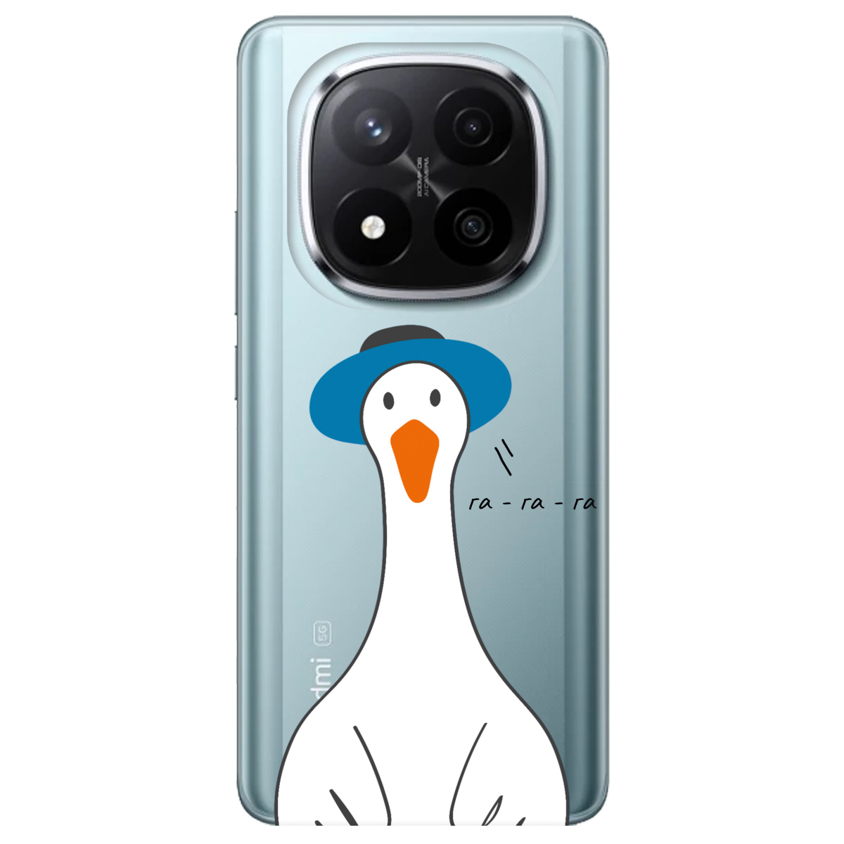 Чохол для Xiaomi Redmi Note 14 Pro + 5G Га-га-га - фото 1 - Чохли для телефонів