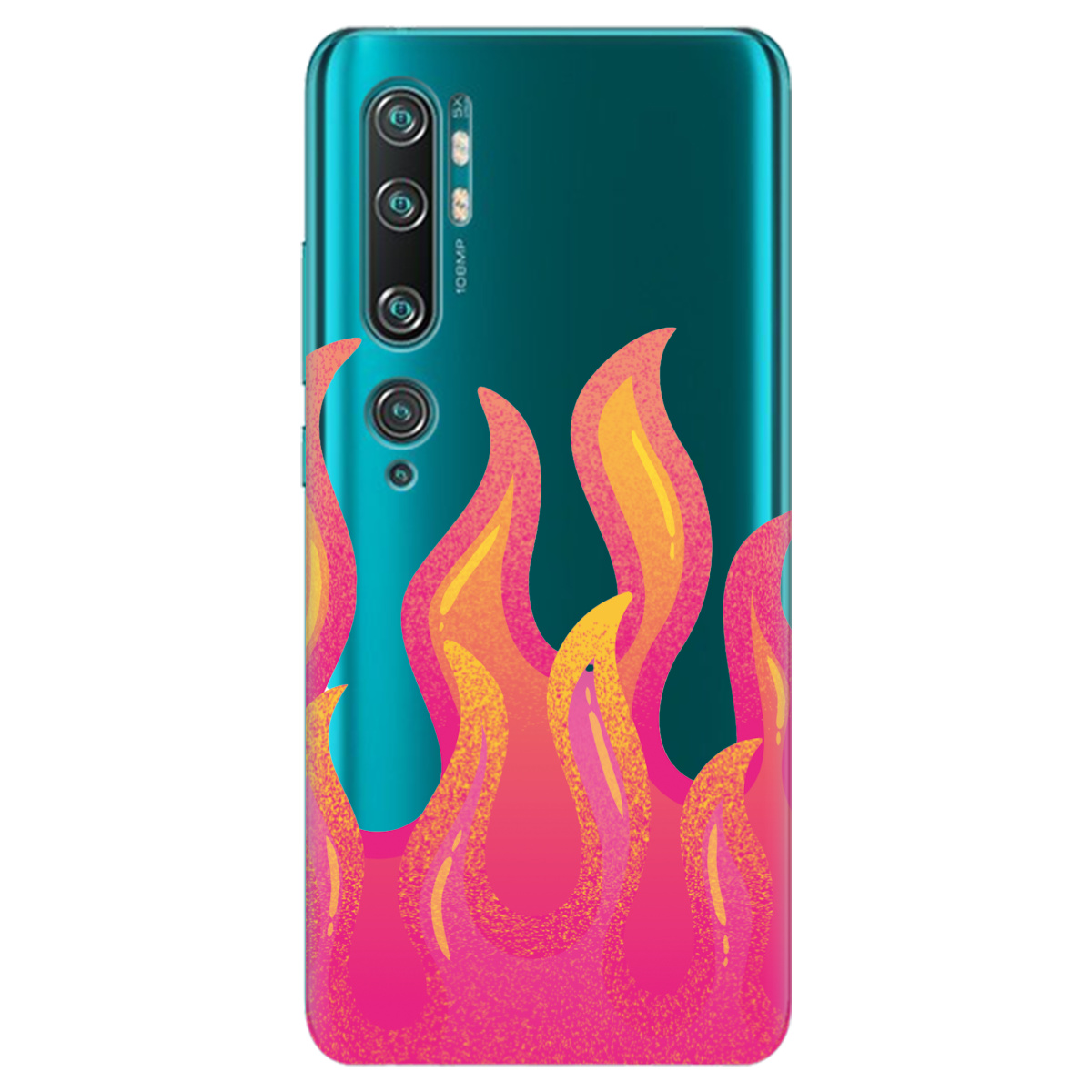 Чохол для Xiaomi Mi Note 10 Танок вогню - фото 1 - Чохли для телефонів