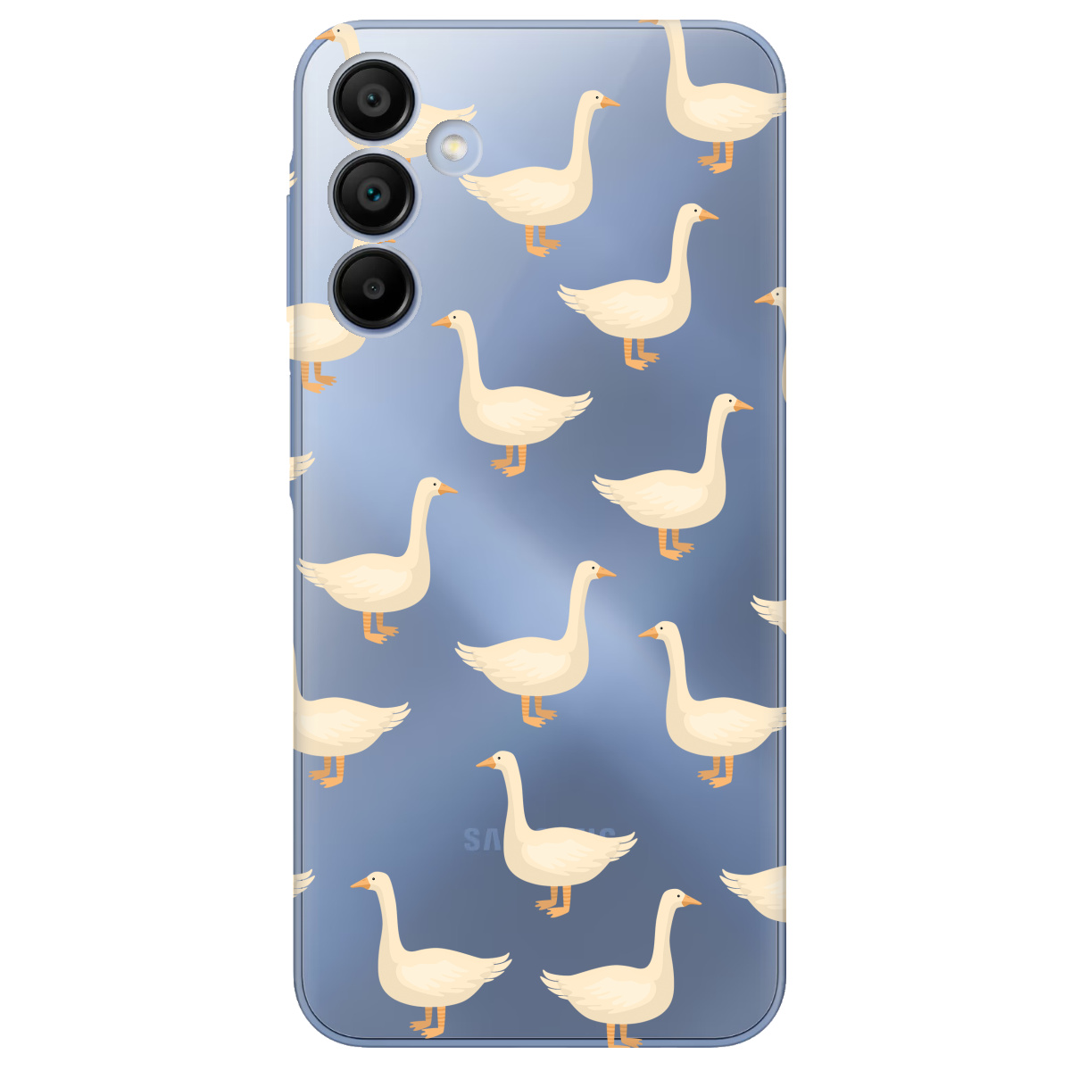 Чохол для Samsung Galaxy A15 Гуси в тренді - фото 1 - Чохли для телефонів
