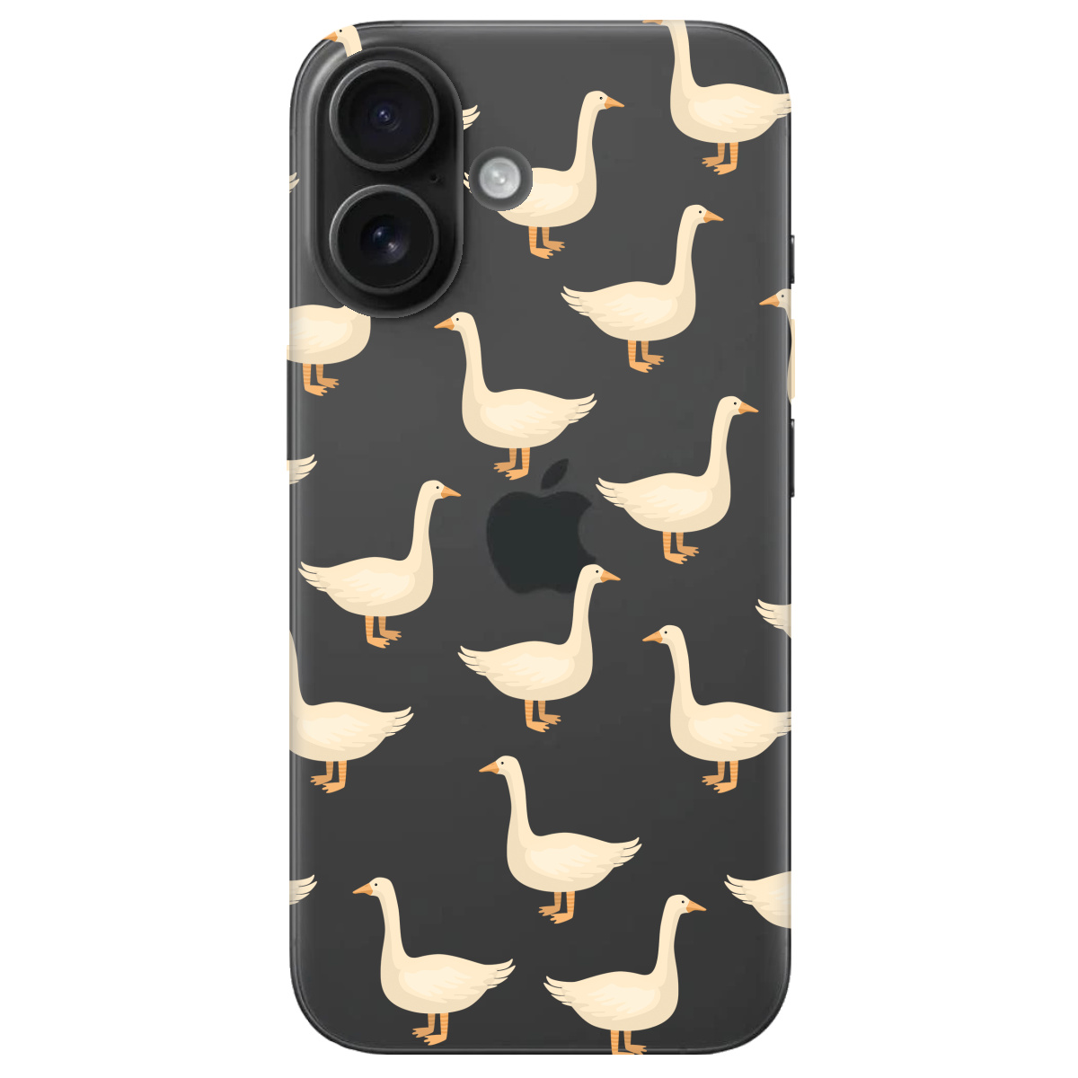 Чохол для Apple iPhone 16 Гуси в тренді - фото 1 - Чохли для телефонів