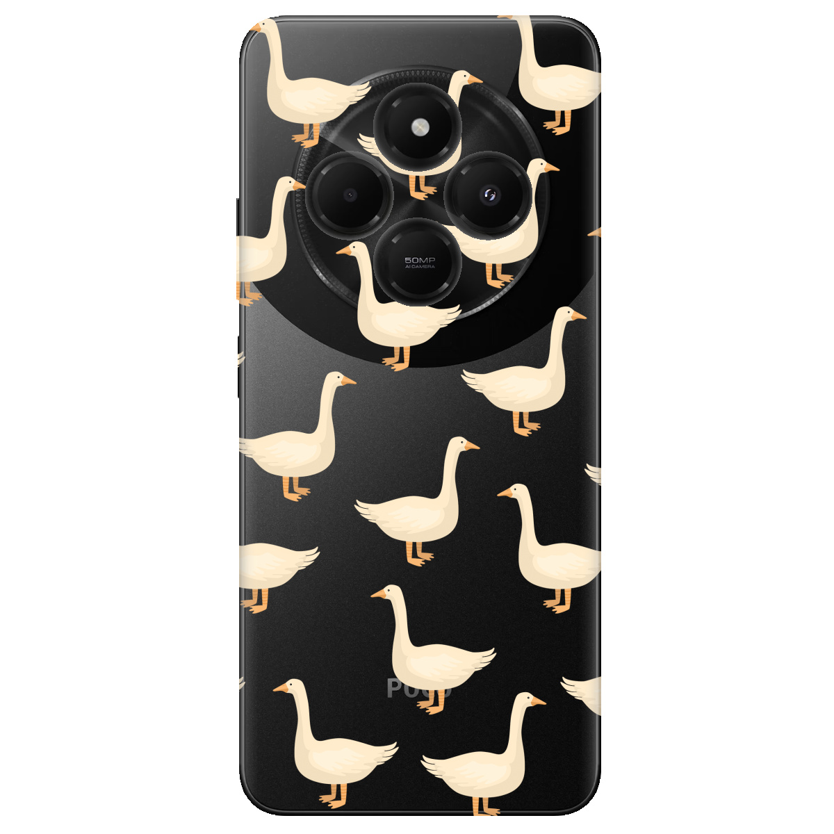 Чехол для Xiaomi Poco C75 Гуси в тренде - фото 1 - Чехлы для телефонов