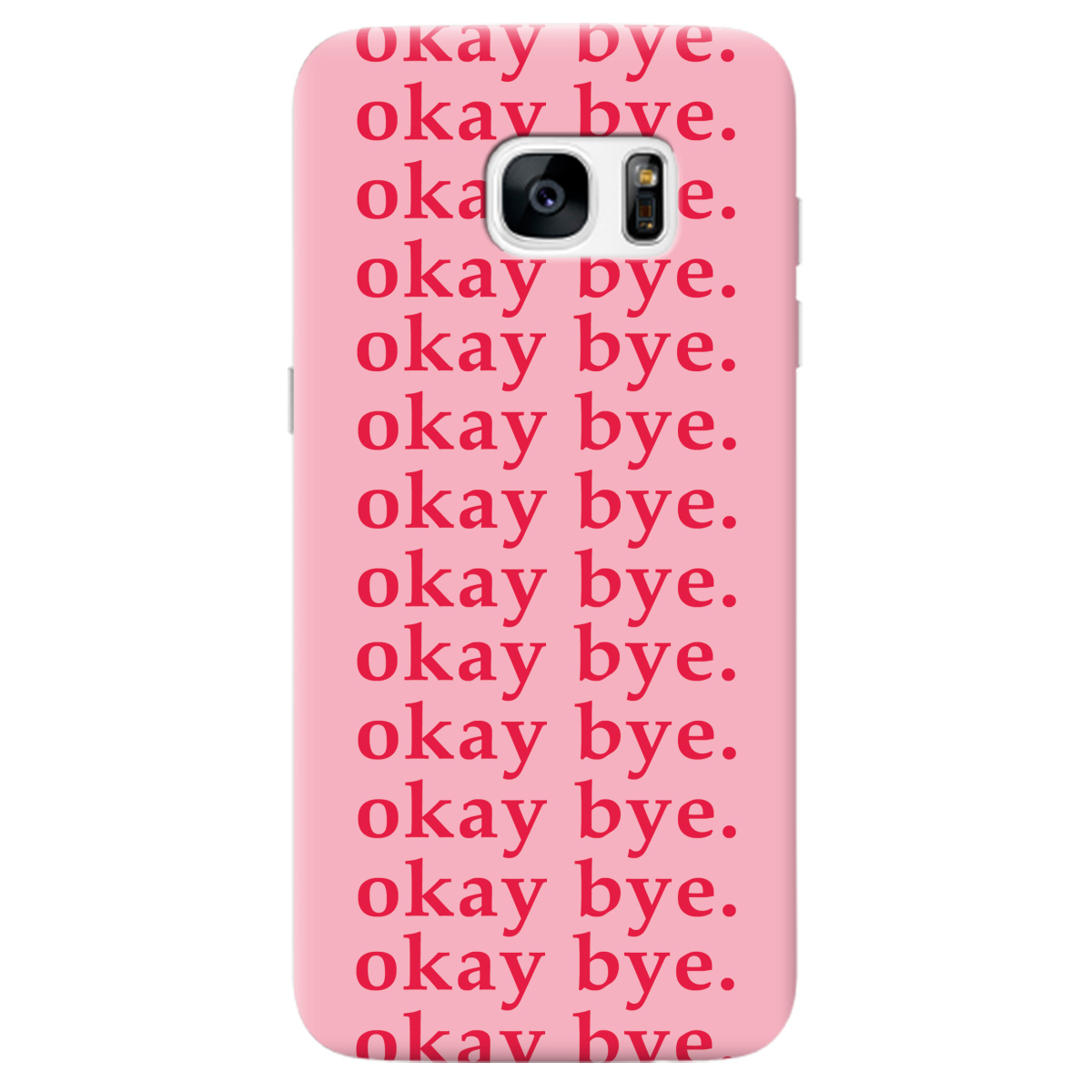 Чехол для Samsung Galaxy S7 Edge Okay bye - фото 1 - Чехлы для телефонов