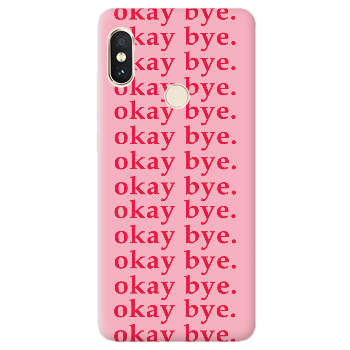 Чохол для Xiaomi Redmi Note 5 Okay bye - фото 1 - Чохли для телефонів
