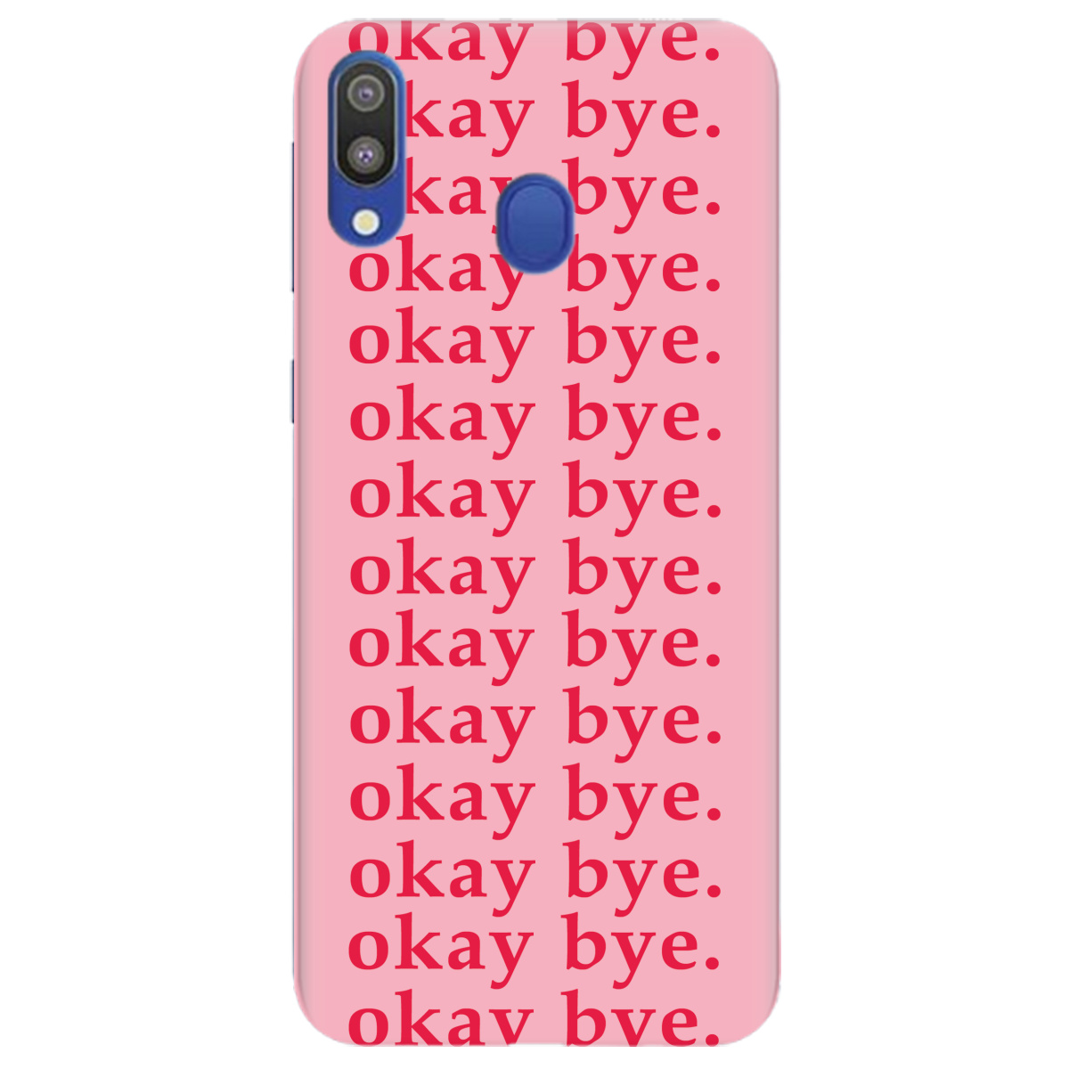 Чехол для Samsung Galaxy M20 Okay bye - фото 1 - Чехлы для телефонов