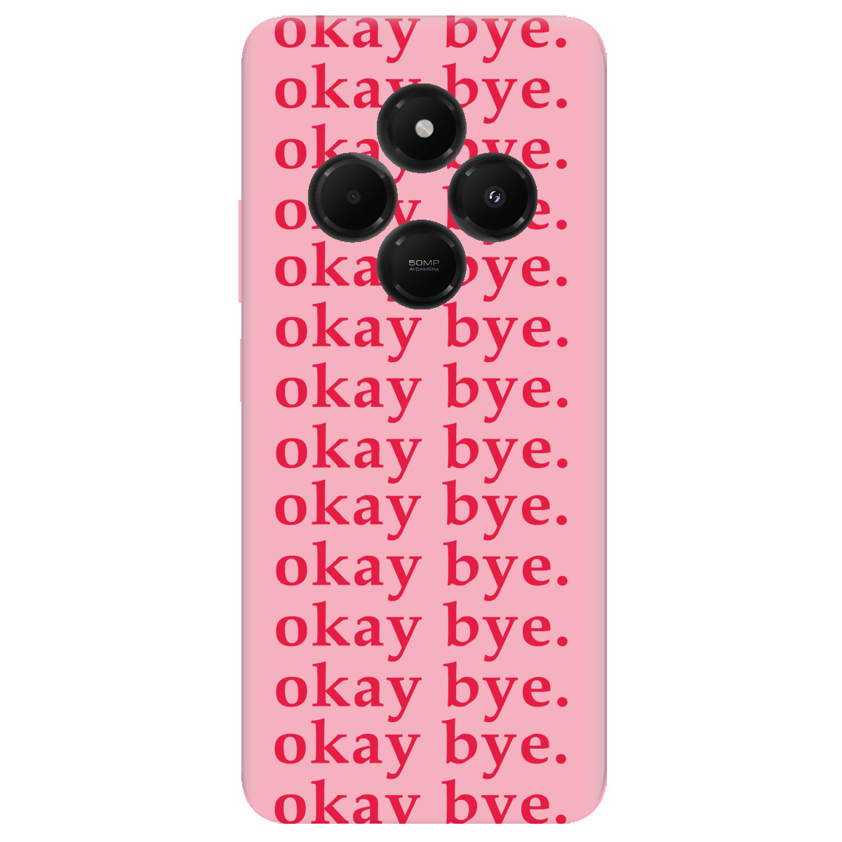 Чехол для Xiaomi Poco C75 Okay bye - фото 1 - Чехлы для телефонов