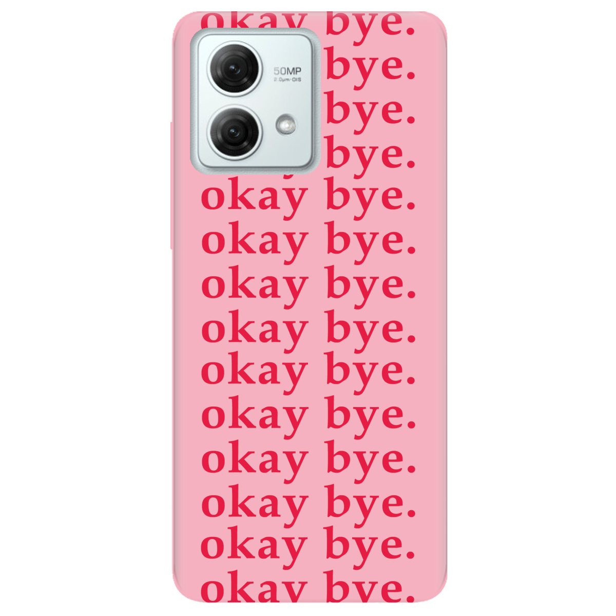 Чохол для Motorola G84 Okay bye - фото 1 - Чохли для телефонів