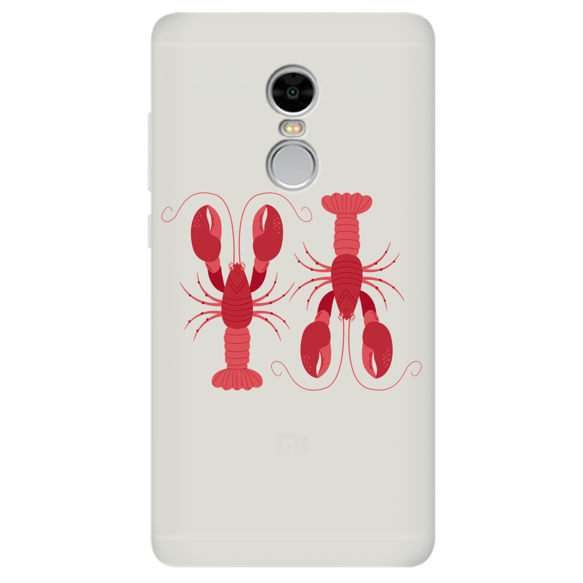 Чохол для Xiaomi Redmi Note 4 напівпрозорий матовий soft touch Червоні вартові - фото 1 - Чохли для телефонів