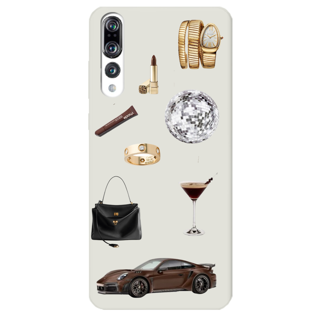 Чохол для Huawei P20 Pro напівпрозорий матовий soft touch Життя в люксі - фото 1 Чохол для Huawei P20 Pro напівпрозорий матовий soft touch Життя в люксі - фото 1 - Чохли для телефонів