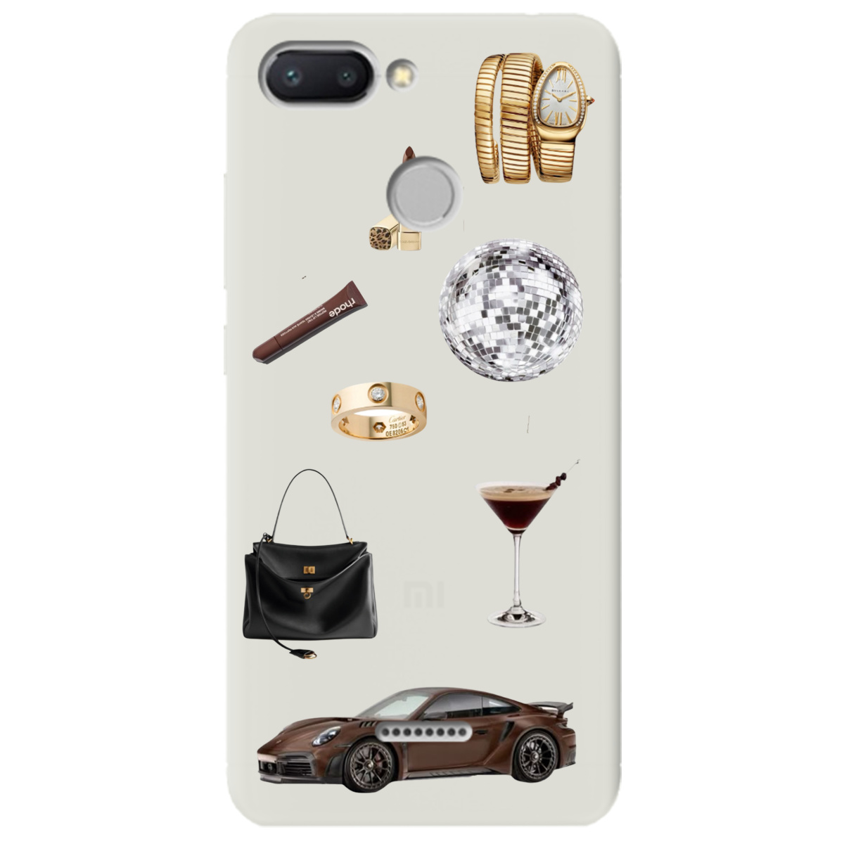 Чохол для Xiaomi Redmi 6 напівпрозорий матовий soft touch Життя в люксі - фото 1 Чохол для Xiaomi Redmi 6 напівпрозорий матовий soft touch Життя в люксі - фото 1 - Чохли для телефонів