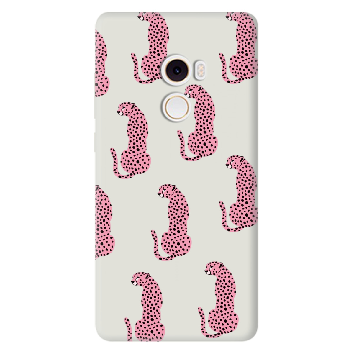 Чохол для Xiaomi Mi Mix 2 напівпрозорий матовий soft touch Король саванни - фото 1 - Чохли для телефонів