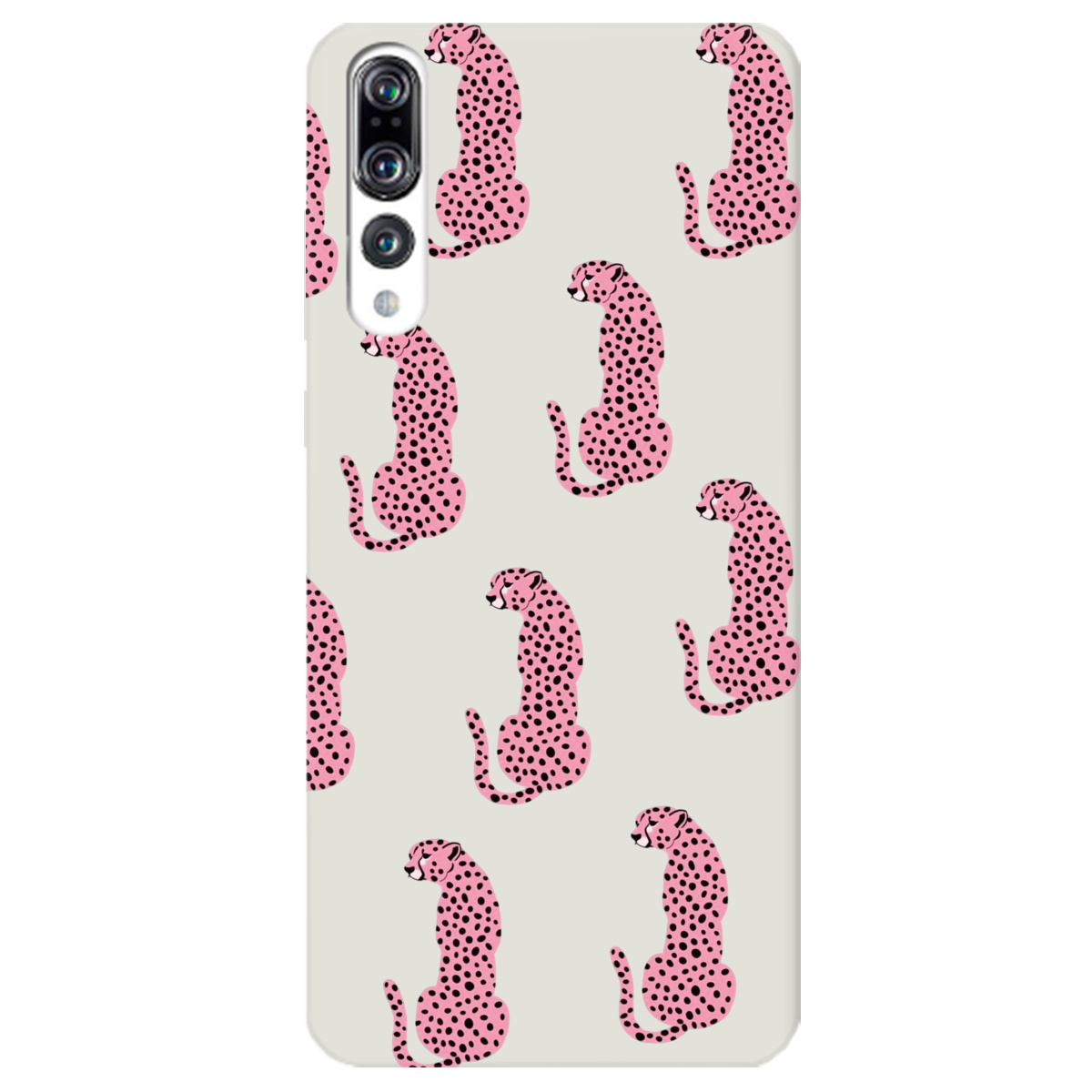 Чохол для Huawei P20 Pro напівпрозорий матовий soft touch Король саванни - фото 1 - Чохли для телефонів