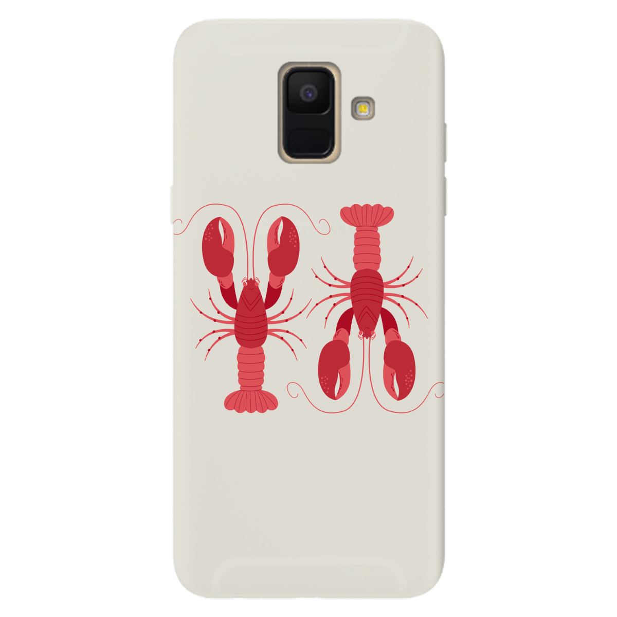 Чохол для Samsung Galaxy A6 2018 напівпрозорий матовий soft touch Червоні вартові - фото 1 Чохол для Samsung Galaxy A6 2018 напівпрозорий матовий soft touch Червоні вартові - фото 1 - Чохли для телефонів