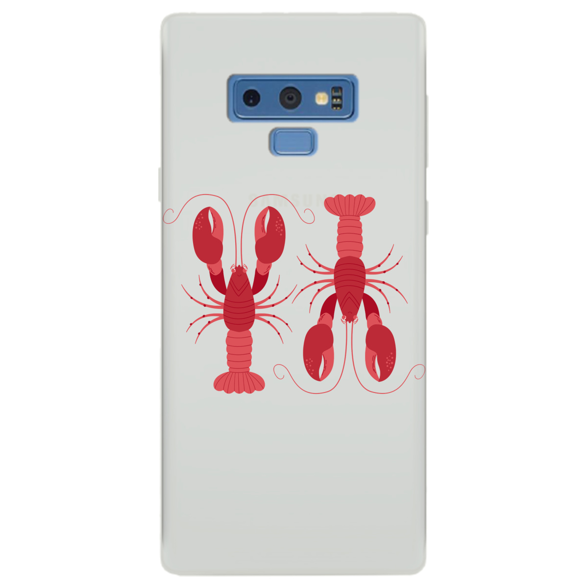 Чохол для Samsung Galaxy Note 9 напівпрозорий матовий soft touch Червоні вартові - фото 1 - Чохли для телефонів