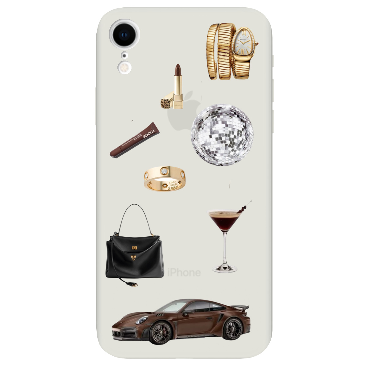 Чехол для Apple iPhone XR полупрозрачный матовый soft touch Жизнь в люксе - фото 1 Чехол для Apple iPhone XR полупрозрачный матовый soft touch Жизнь в люксе - фото 1 - Чехлы для телефонов