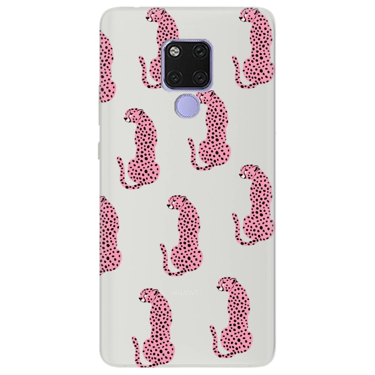 Чохол для Huawei Mate 20 напівпрозорий матовий soft touch Король саванни - фото 1 - Чохли для телефонів