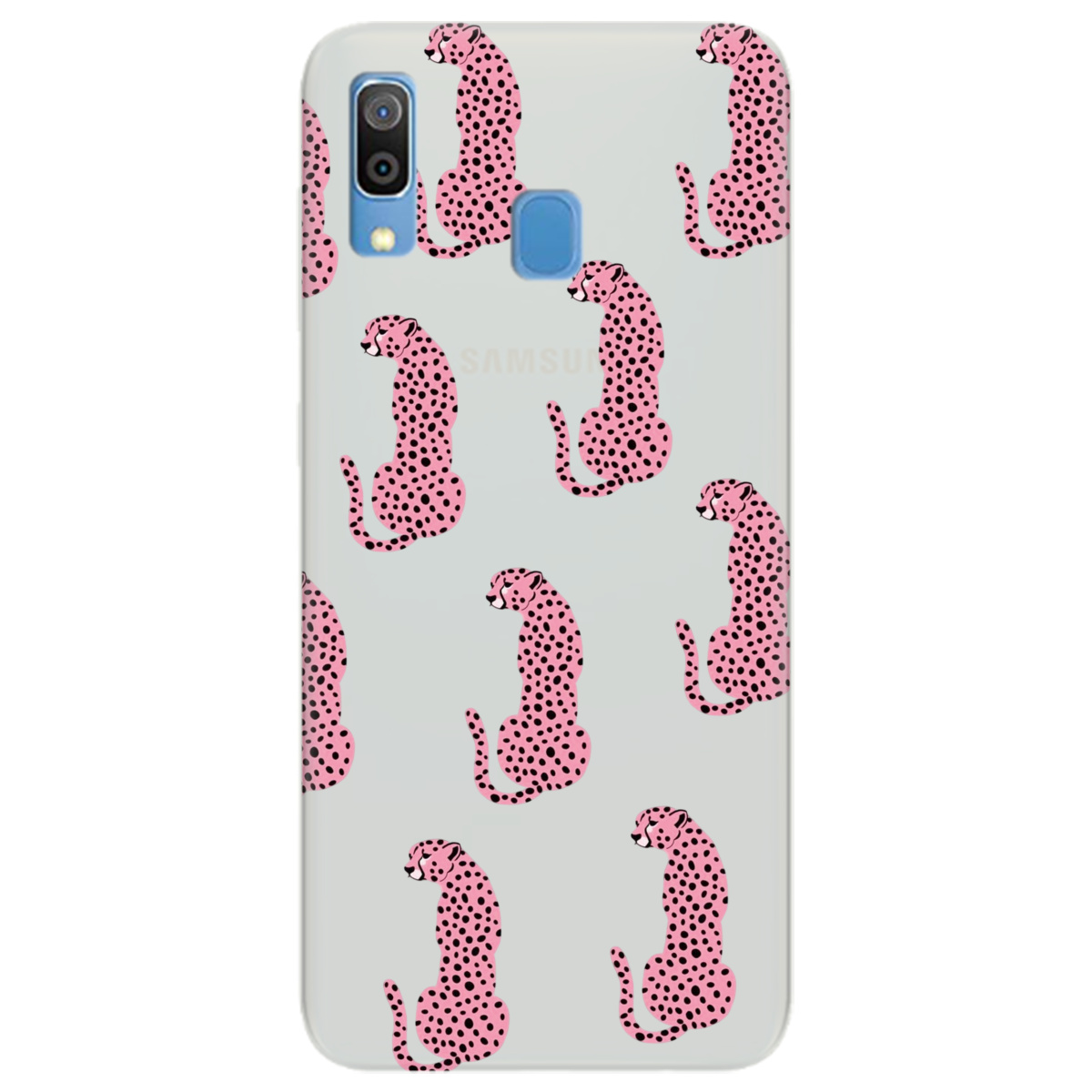 Чохол для Samsung Galaxy A30 напівпрозорий матовий soft touch Король саванни - фото 1 Чохол для Samsung Galaxy A30 напівпрозорий матовий soft touch Король саванни - фото 1 - Чохли для телефонів