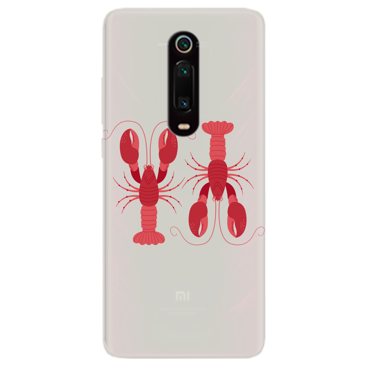 Чохол для Xiaomi Mi 9T Pro напівпрозорий матовий soft touch Червоні вартові - фото 1 - Чохли для телефонів