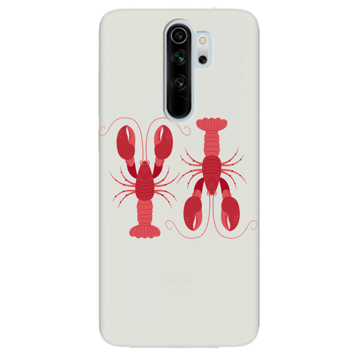 Чохол для Xiaomi Redmi Note 8 Pro напівпрозорий матовий soft touch Червоні вартові - фото 1 - Чохли для телефонів