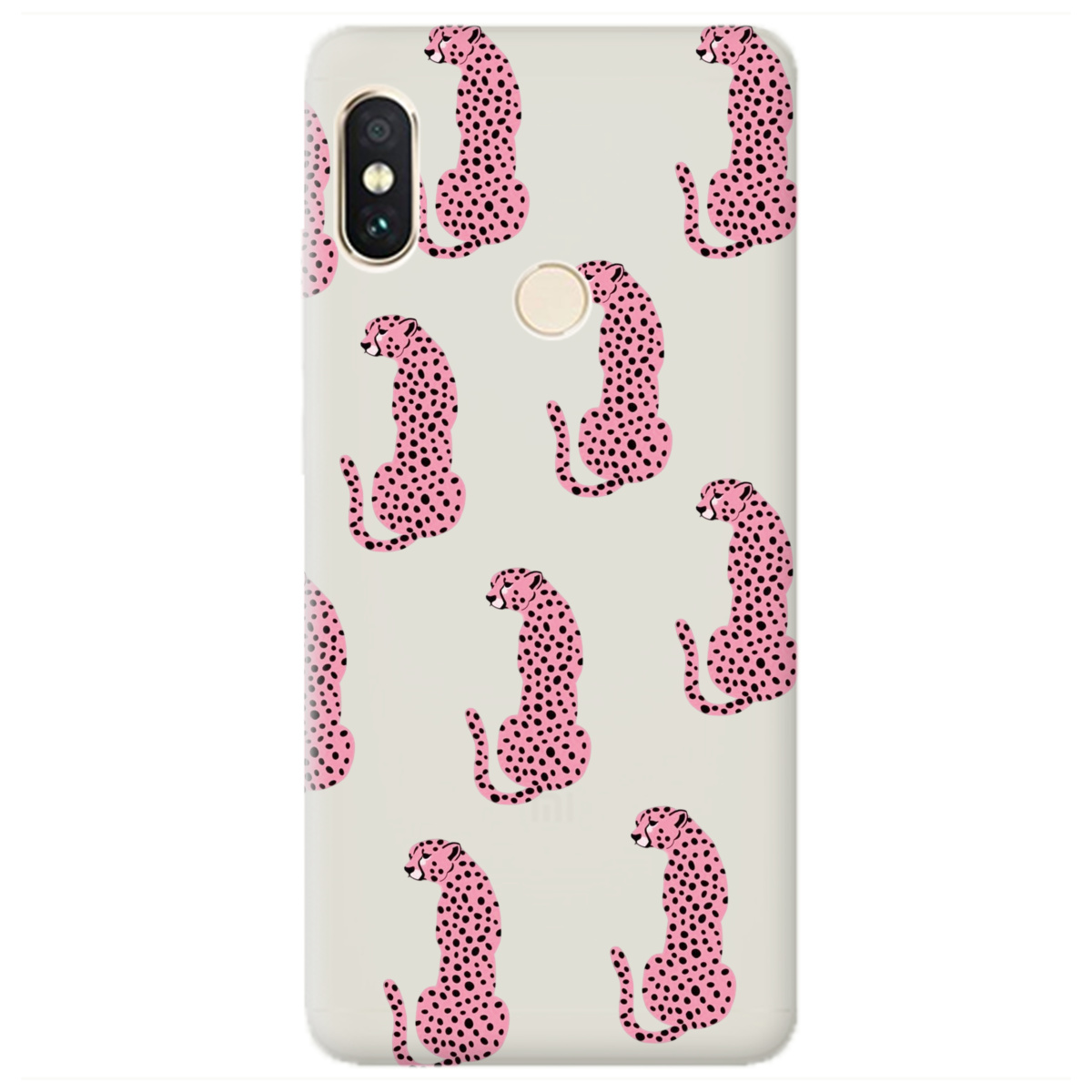 Чохол для Xiaomi Redmi Note 5 напівпрозорий матовий soft touch Король саванни - фото 1 - Чохли для телефонів