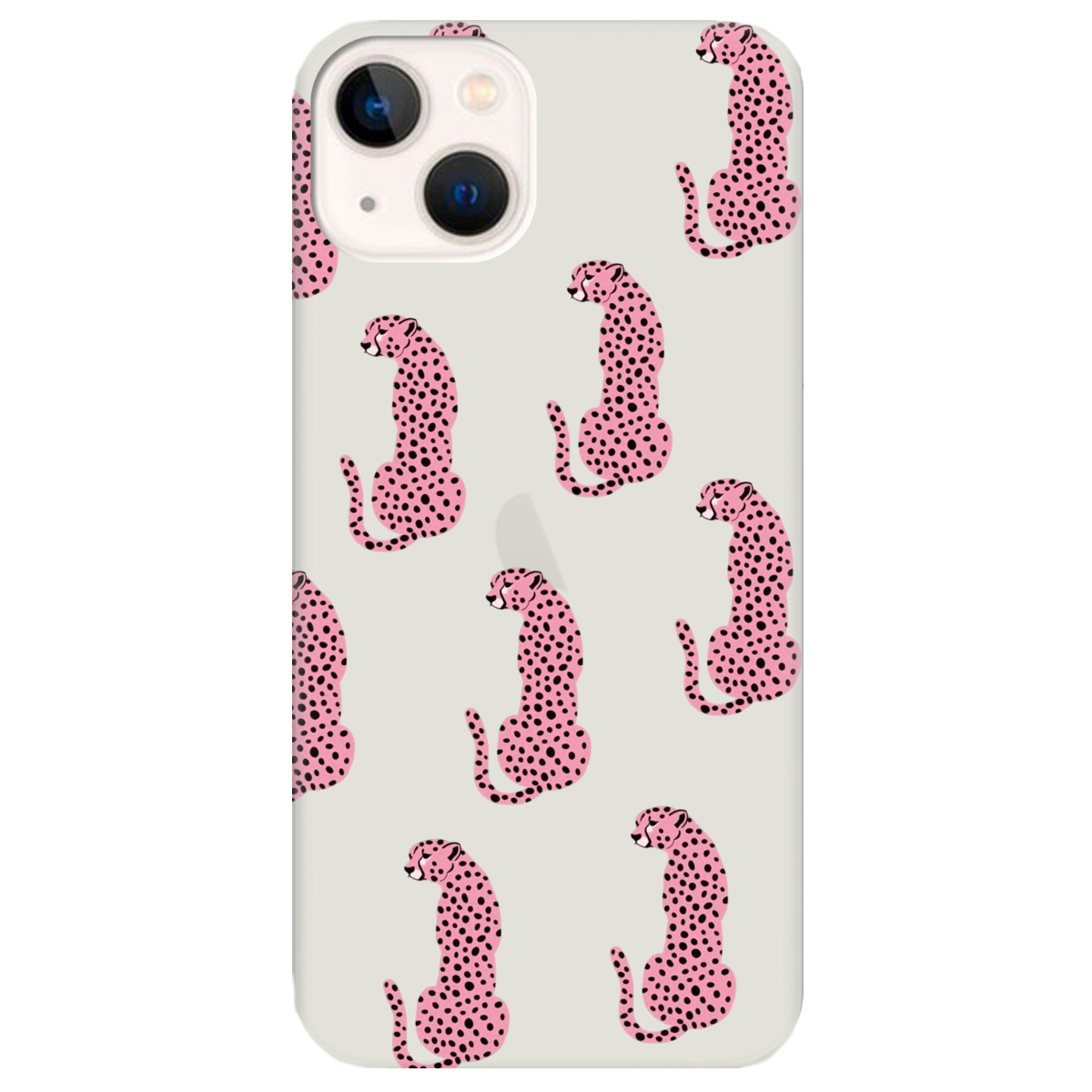 Чохол для Apple iPhone 13 Mini напівпрозорий матовий soft touch Король саванни - фото 1 - Чохли для телефонів