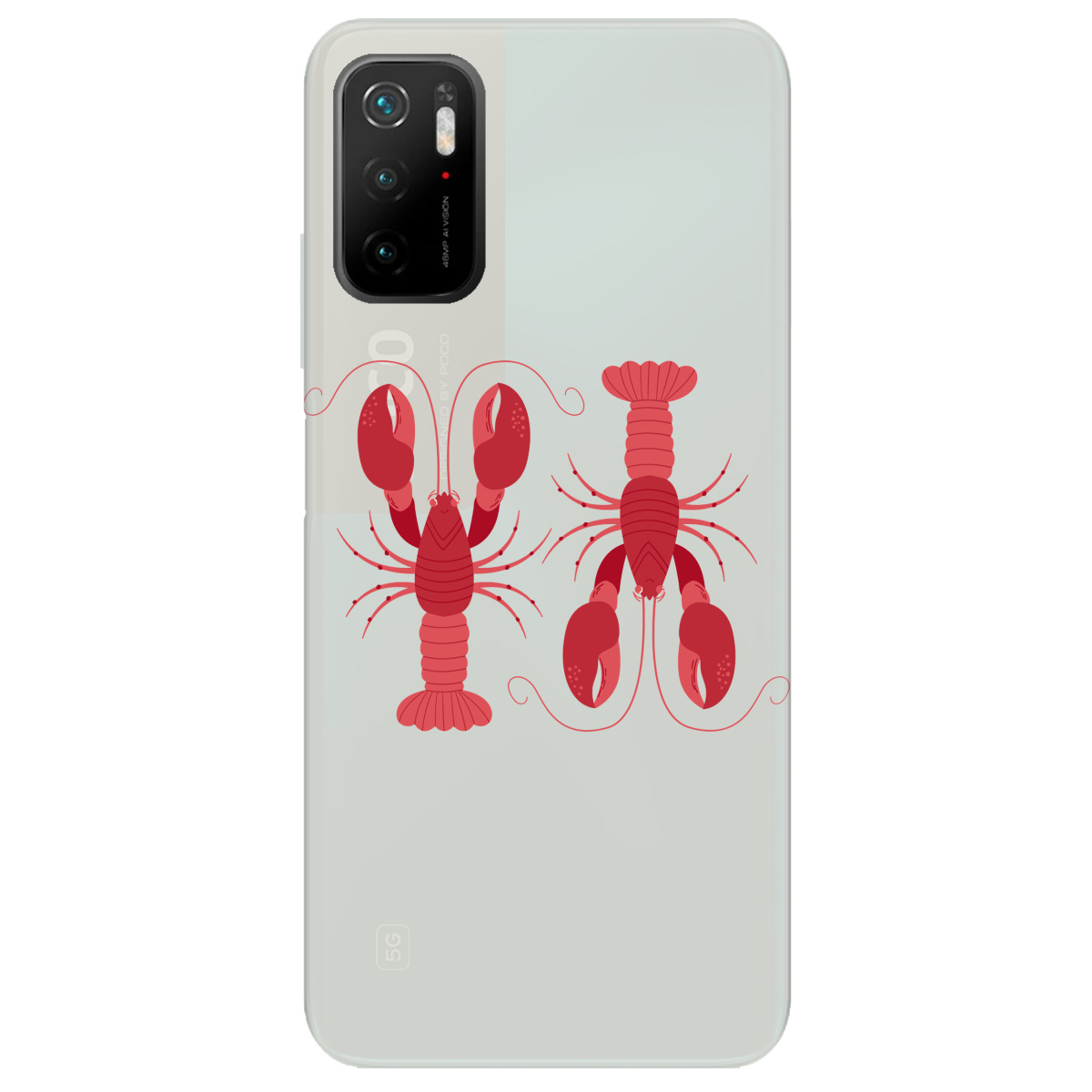 Чохол для Xiaomi Poco M3 Pro напівпрозорий матовий soft touch Червоні вартові - фото 1 - Чохли для телефонів