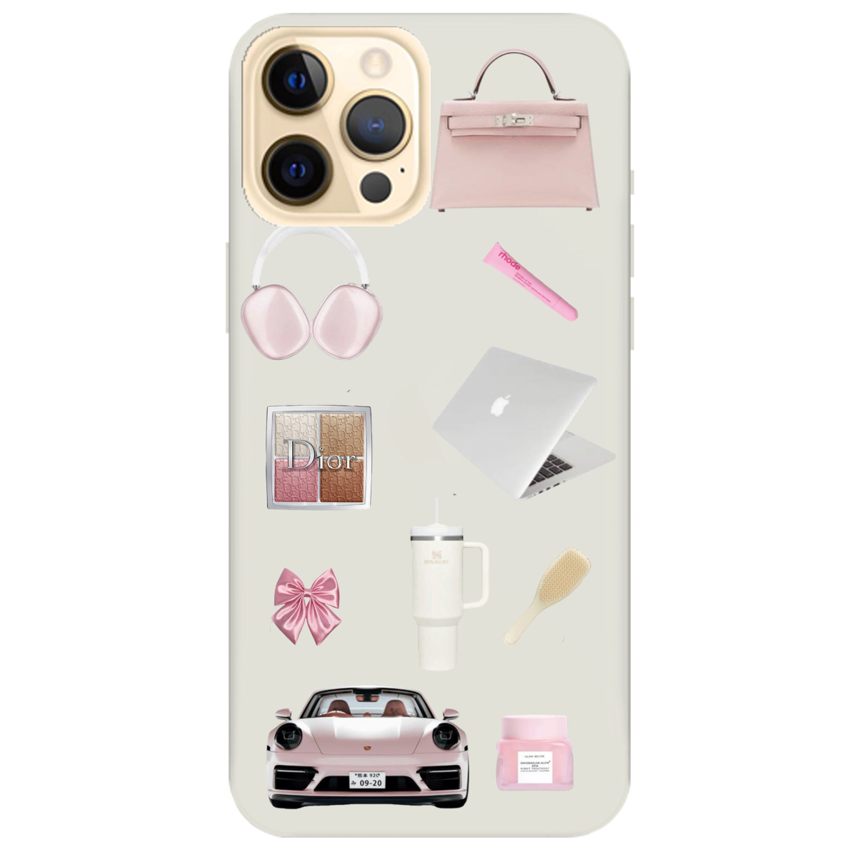 Чохол для Apple iPhone 12 Pro напівпрозорий матовий soft touch Високий стиль - фото 1 - Чохли для телефонів