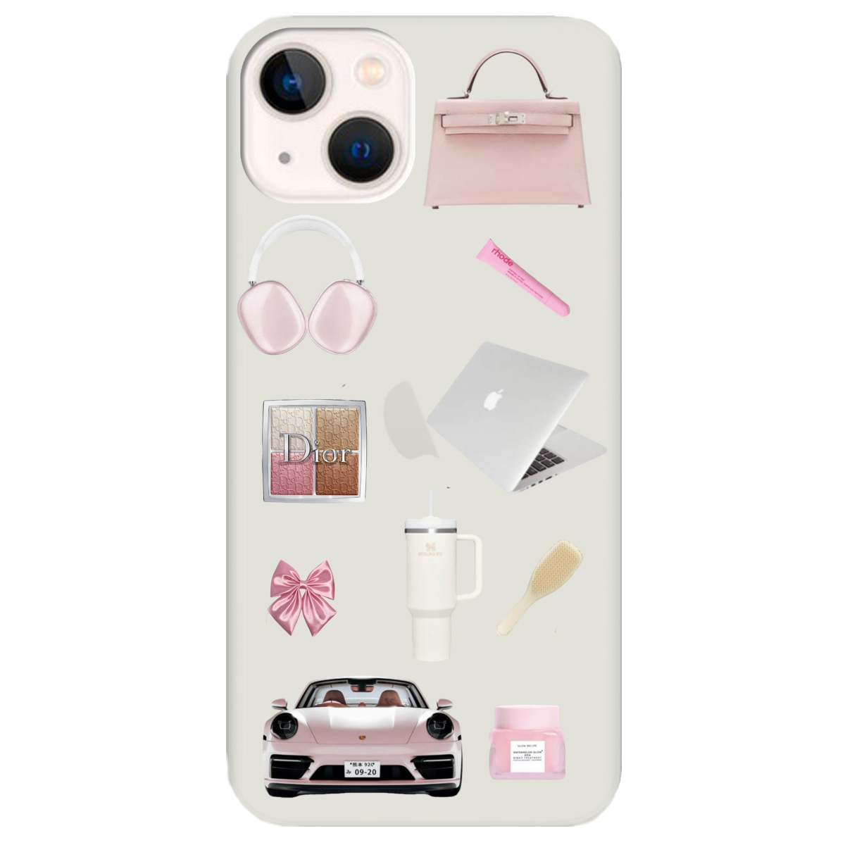 Чохол для Apple iPhone 13 Mini напівпрозорий матовий soft touch Високий стиль - фото 1 - Чохли для телефонів