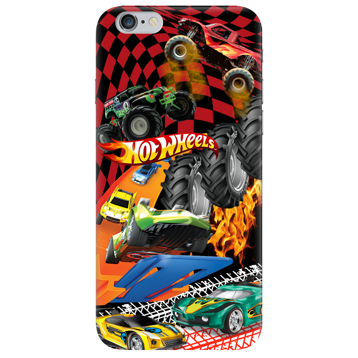 Чохол для Apple iPhone 6/6S Hot Wheels - фото 1 - Чохли для телефонів
