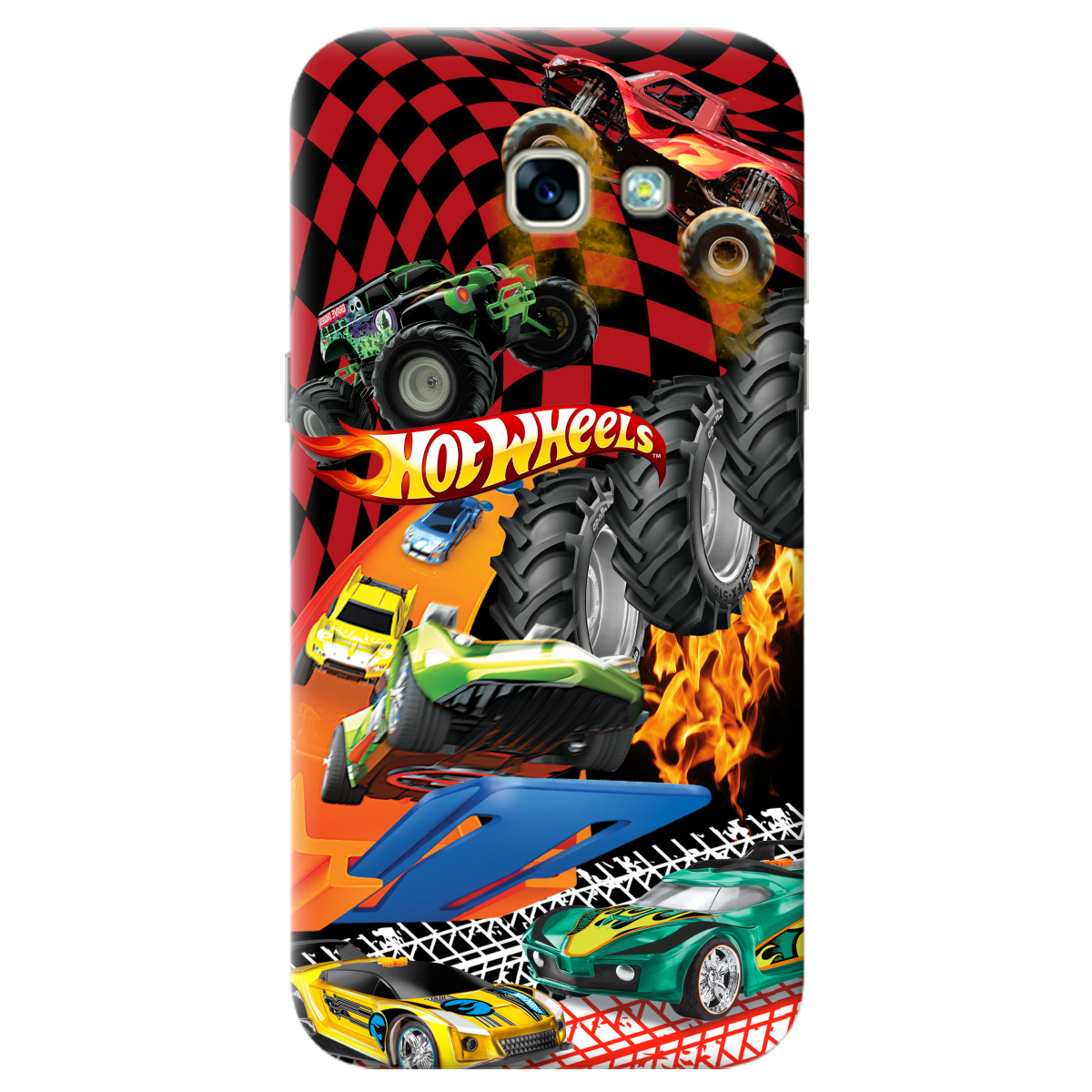 Чехол для Samsung Galaxy A5 2017 Hot Wheels - фото 1 Чехол для Samsung Galaxy A5 2017 Hot Wheels - фото 1 - Чехлы для телефонов