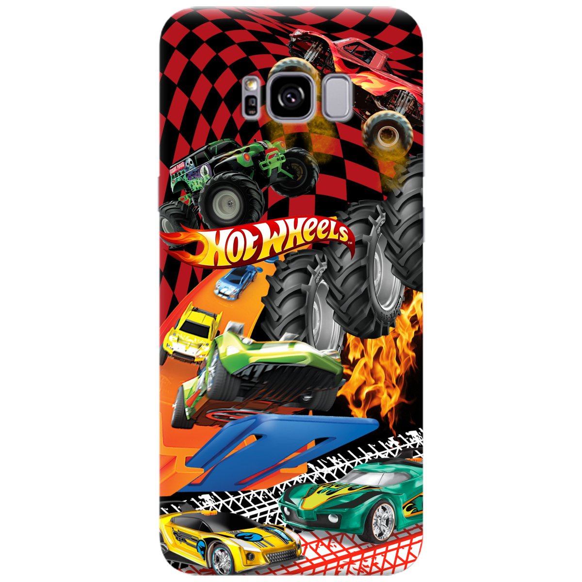 Чехол для Samsung Galaxy S8 Plus Hot Wheels - фото 1 - Чехлы для телефонов