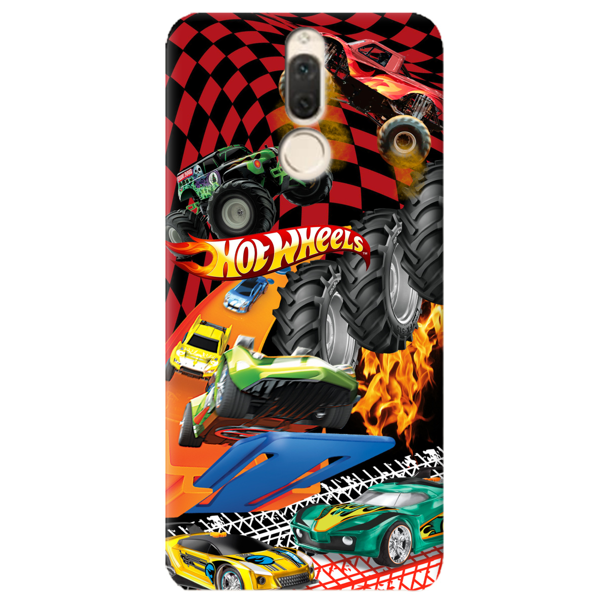 Чехол для Huawei Mate 10 Lite Hot Wheels - фото 1 - Чехлы для телефонов
