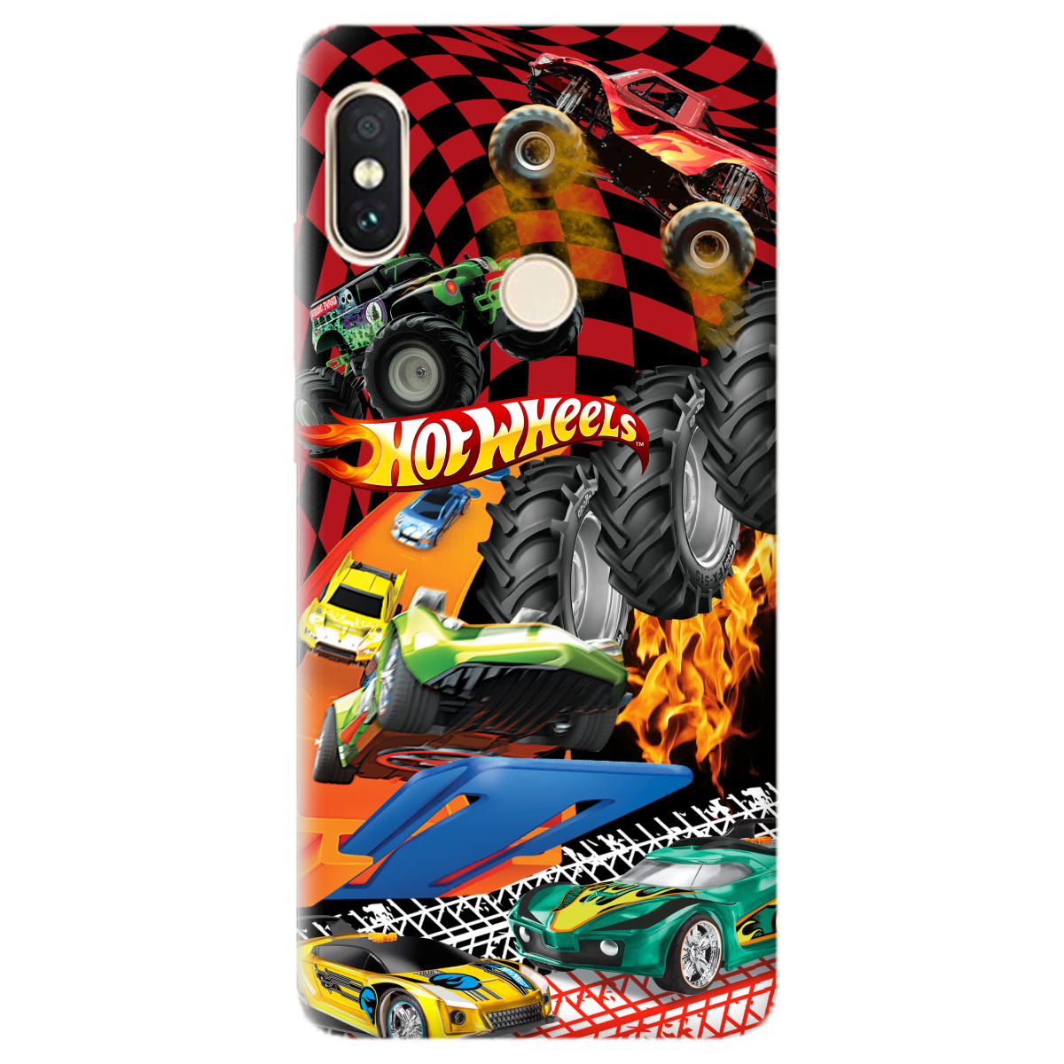 Чохол для Xiaomi Redmi Note 5 Hot Wheels - фото 1 - Чохли для телефонів