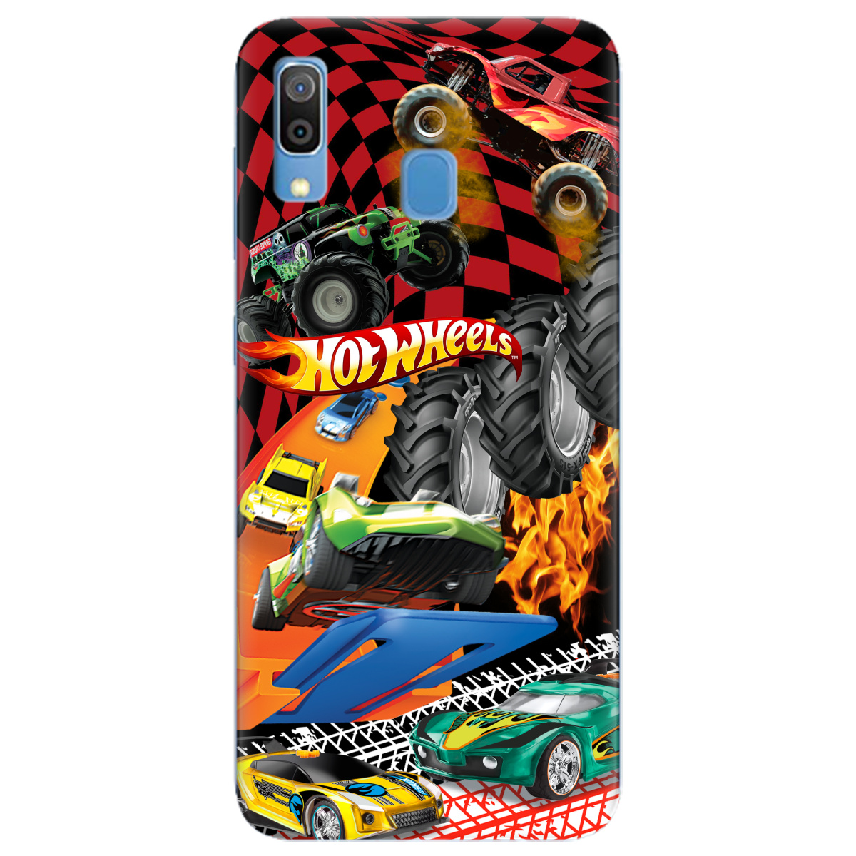 Чохол для Samsung Galaxy A30 Hot Wheels - фото 1 - Чохли для телефонів