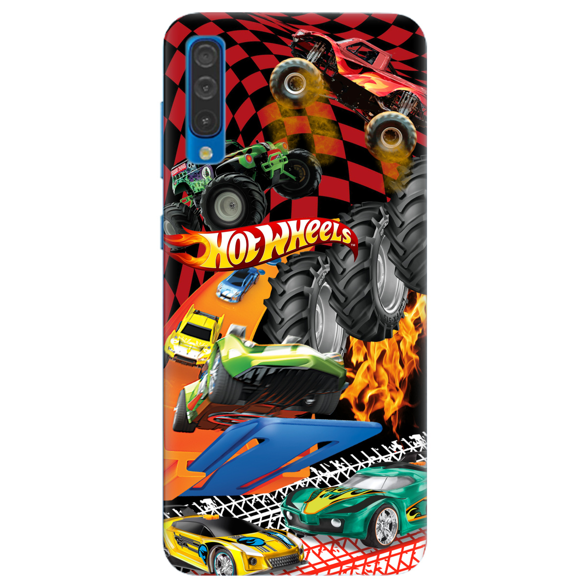 Чехол для Samsung Galaxy A50 Hot Wheels - фото 1 - Чехлы для телефонов