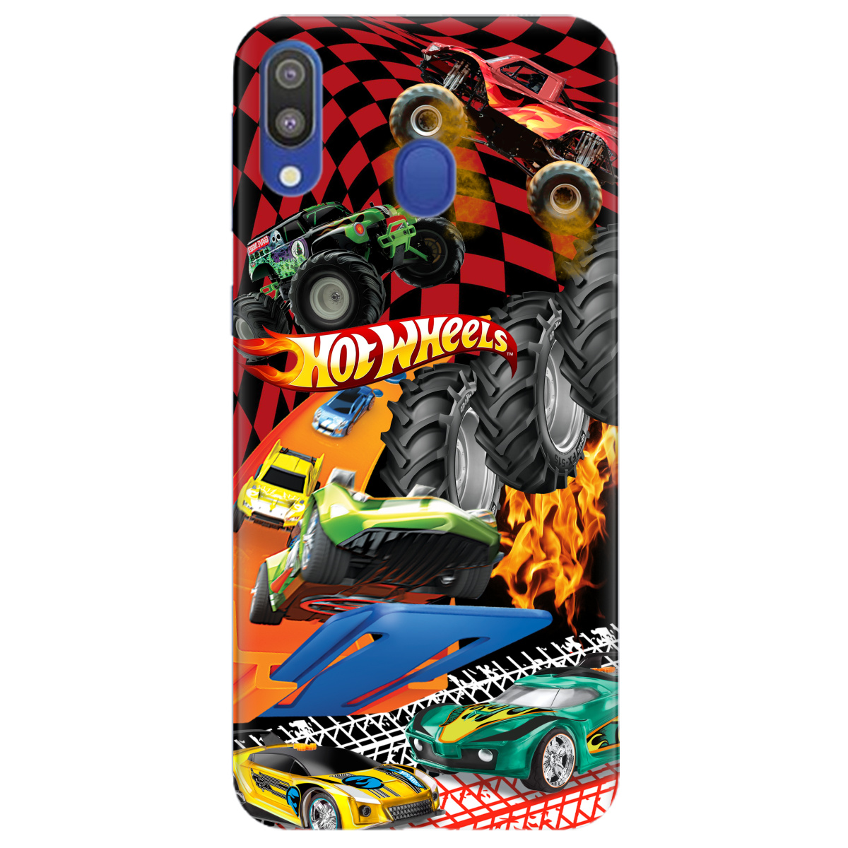 Чехол для Samsung Galaxy A40 Hot Wheels - фото 1 - Чехлы для телефонов