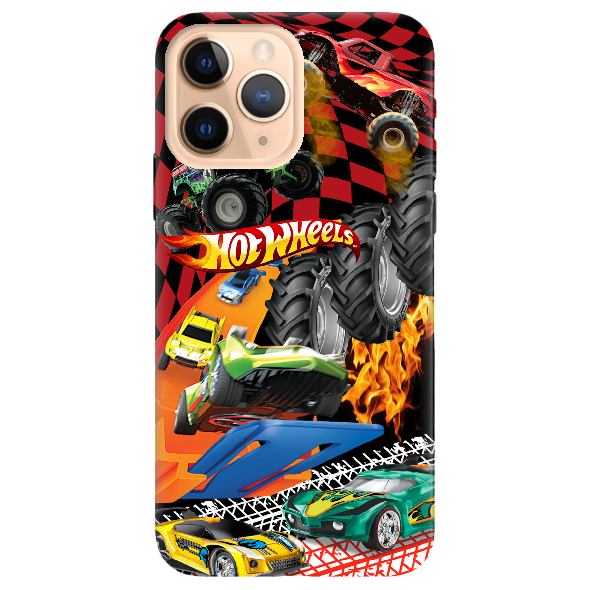 Чехол для Apple iPhone 11 Pro Hot Wheels - фото 1 - Чехлы для телефонов