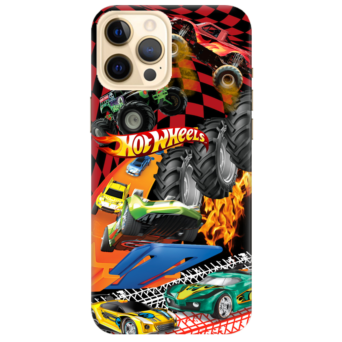 Чехол для Apple iPhone 12 Pro Hot Wheels - фото 1 - Чехлы для телефонов