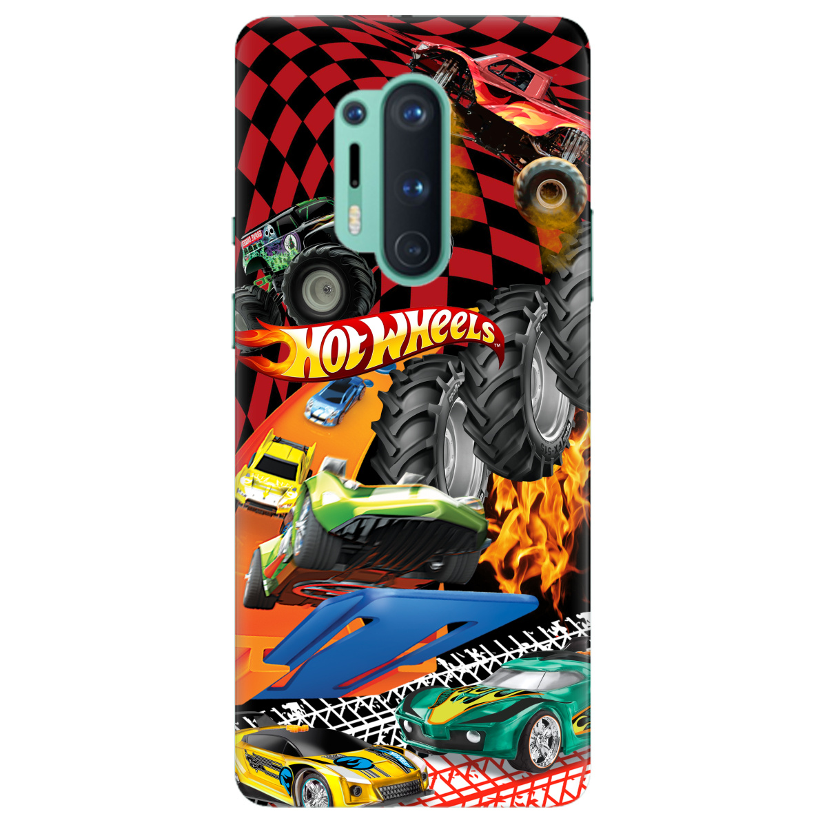 Чохол для OnePlus 8 Pro Hot Wheels - фото 1 - Чохли для телефонів