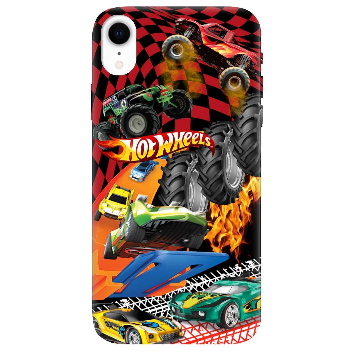 Чехол для Apple iPhone XR Hot Wheels - фото 1 - Чехлы для телефонов