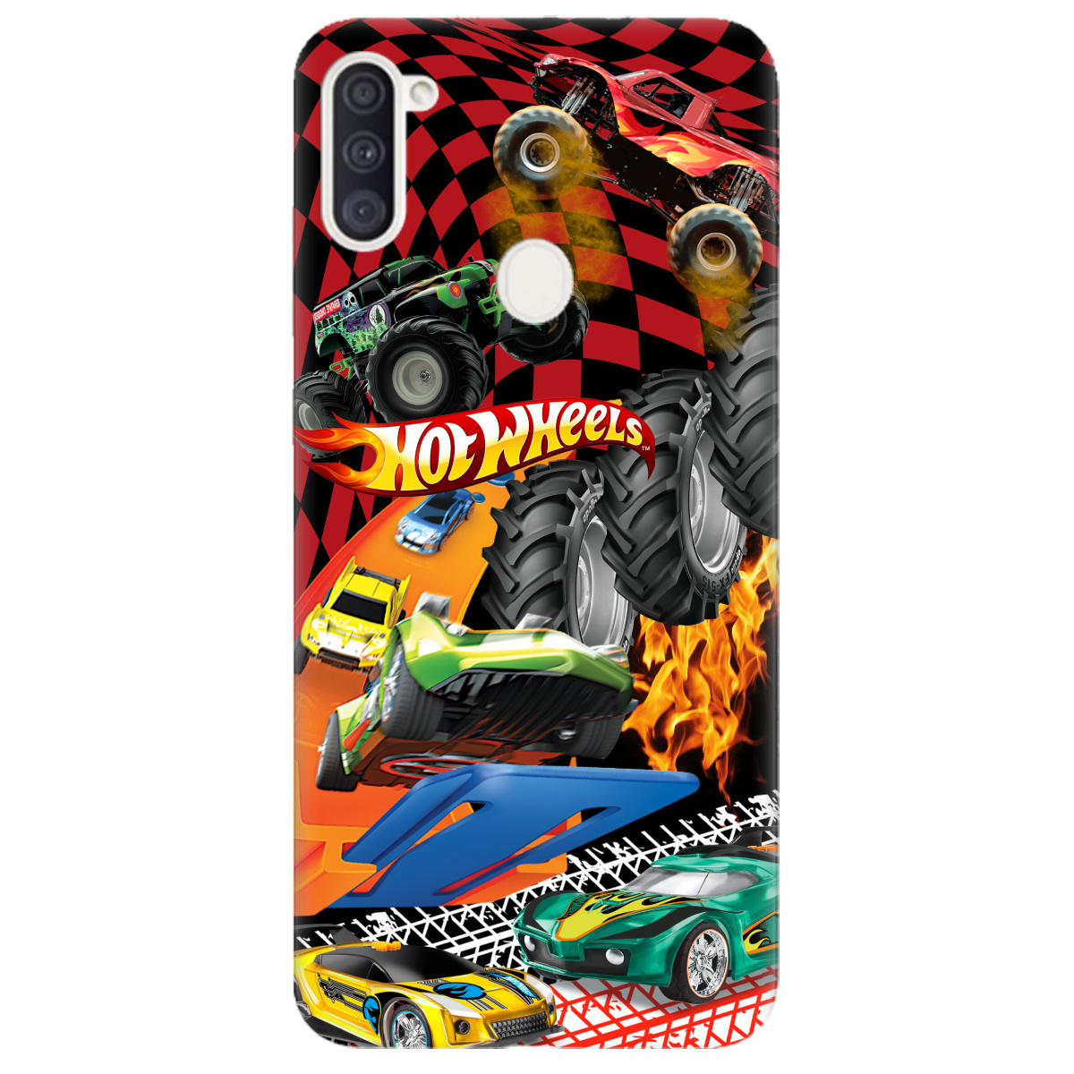 Чохол для Samsung Galaxy M11 Hot Wheels - фото 1 Чохол для Samsung Galaxy M11 Hot Wheels - фото 1 - Чохли для телефонів