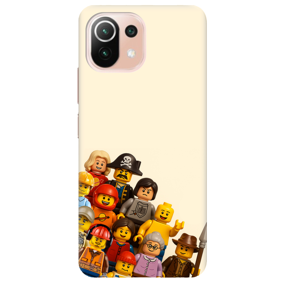 Чехол для Xiaomi Mi 11 lite ЛегоЛендия - фото 1 - Чехлы для телефонов