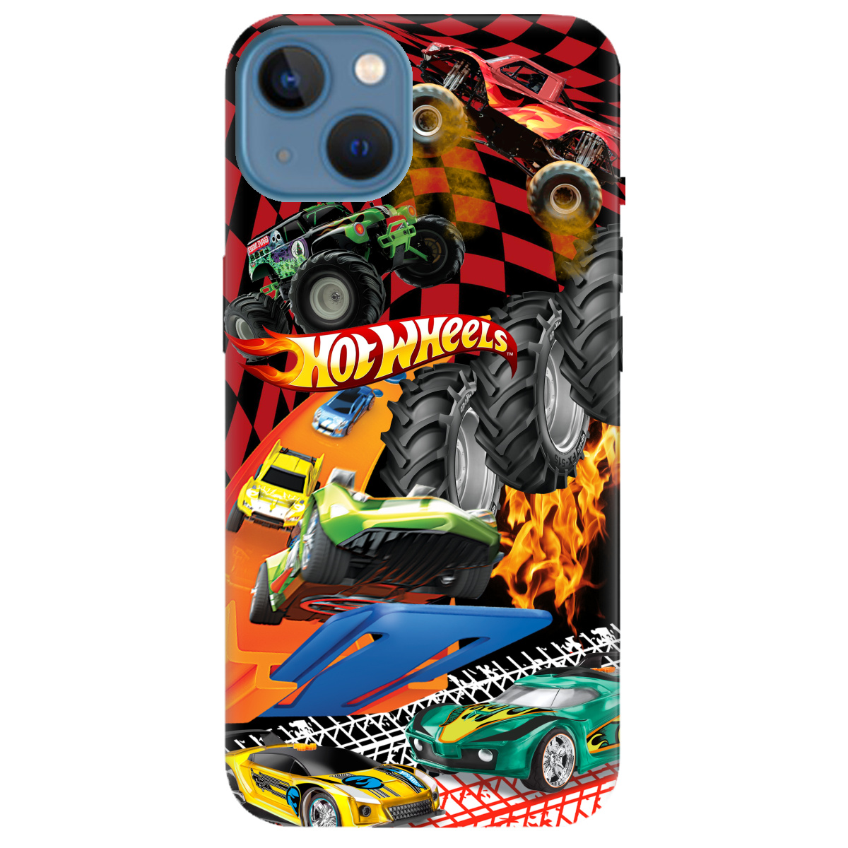 Чохол для Apple iPhone 13 Hot Wheels - фото 1 - Чохли для телефонів