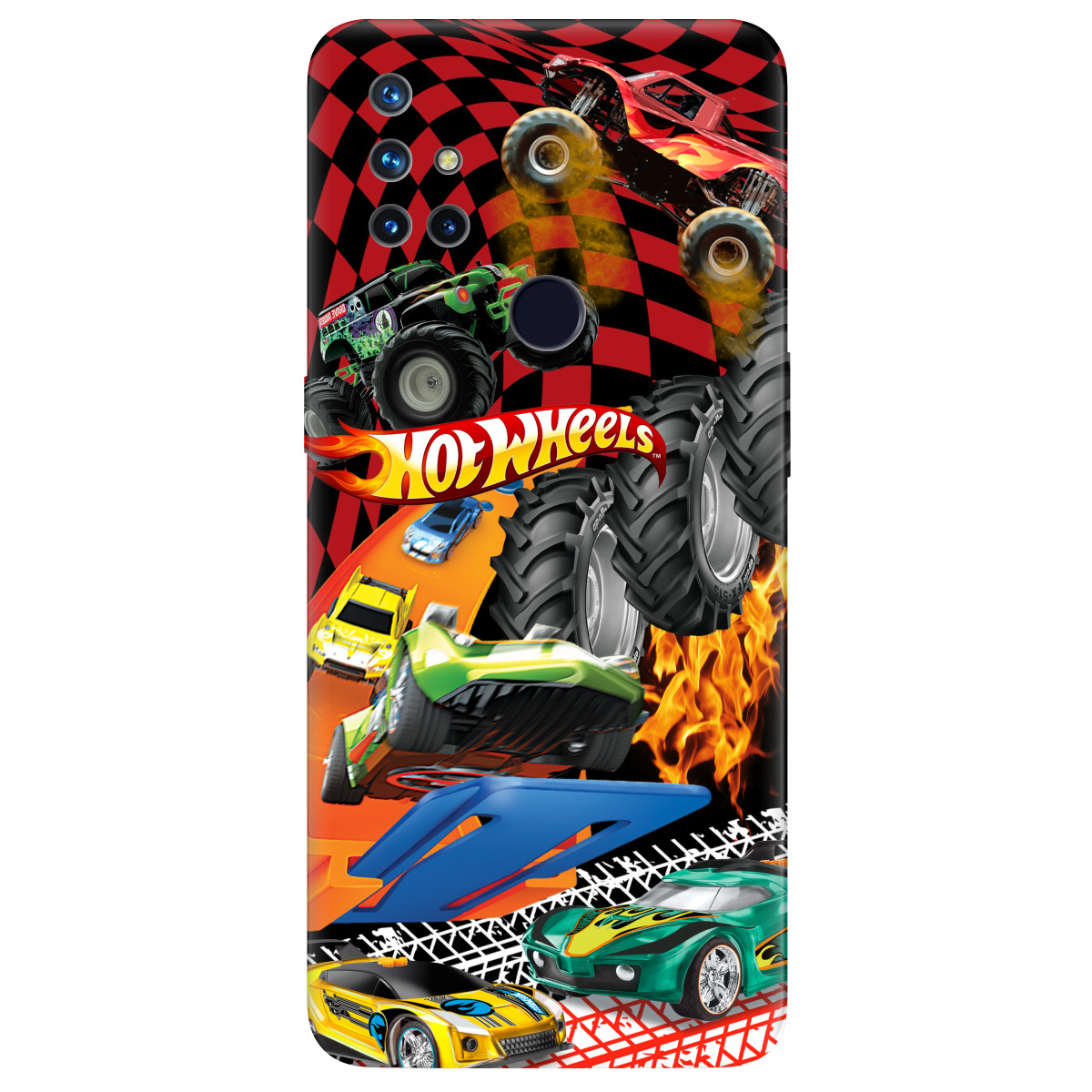 Чохол для OnePlus Nord N10 5G Hot Wheels - фото 1 Чохол для OnePlus Nord N10 5G Hot Wheels - фото 1 - Чохли для телефонів