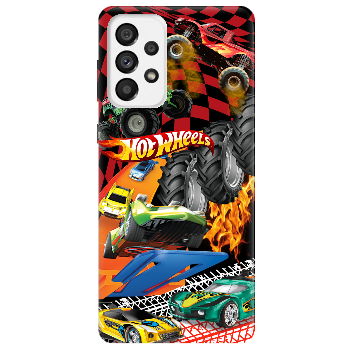 Чохол для Samsung Galaxy A73 Hot Wheels - фото 1 - Чохли для телефонів